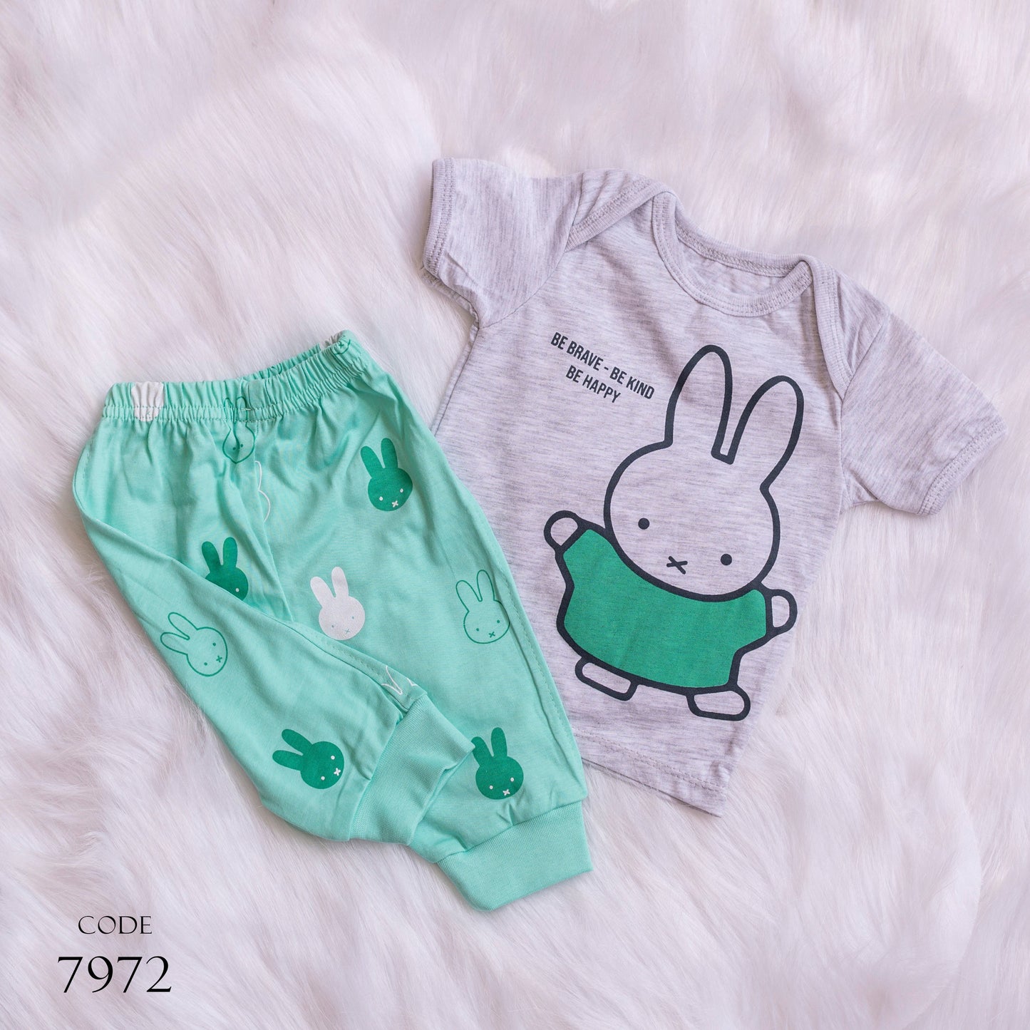 Jockey 7972 pajama Cotton for newborn Girls