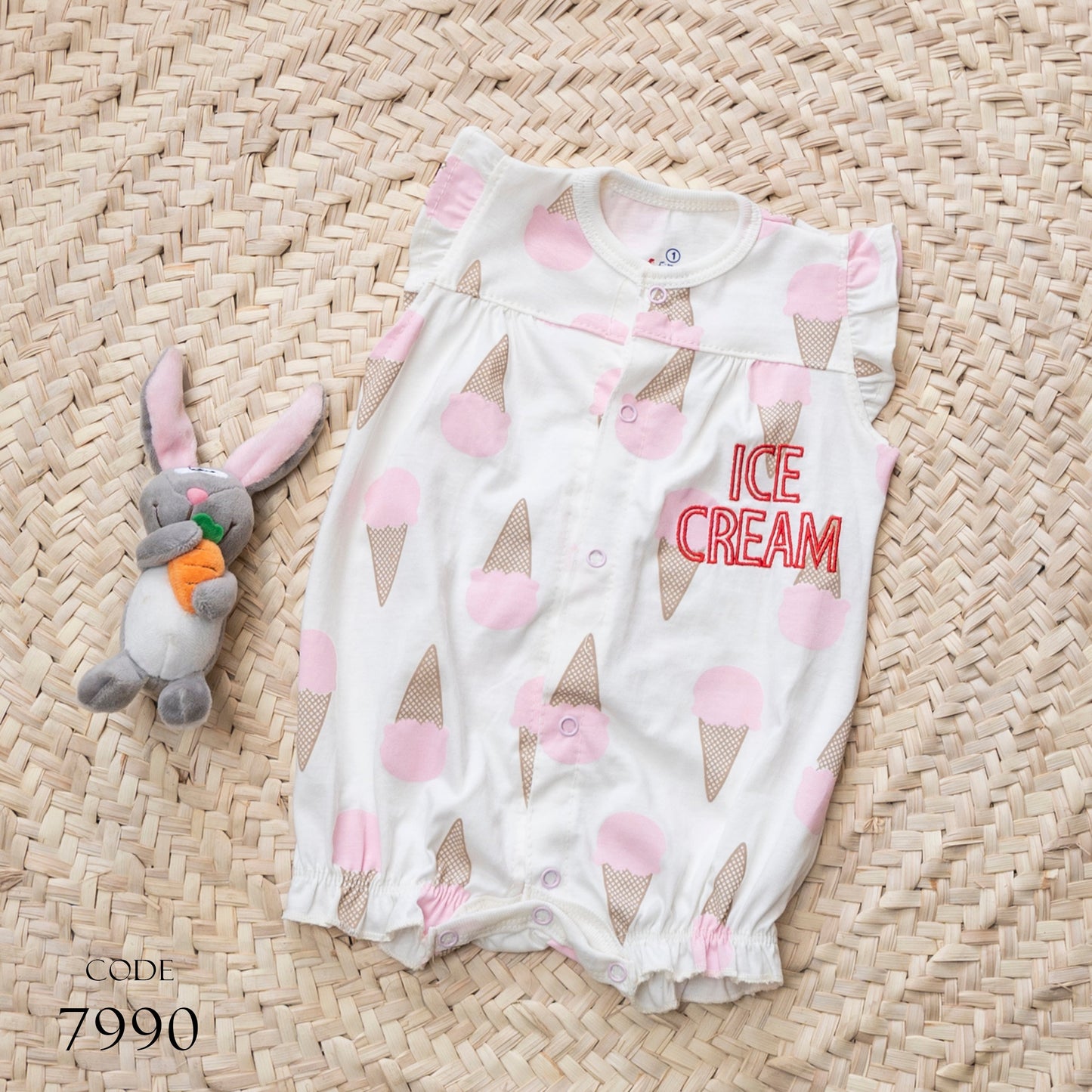 Bodysuit 7990 Summer Cotton For Girls Multicolor