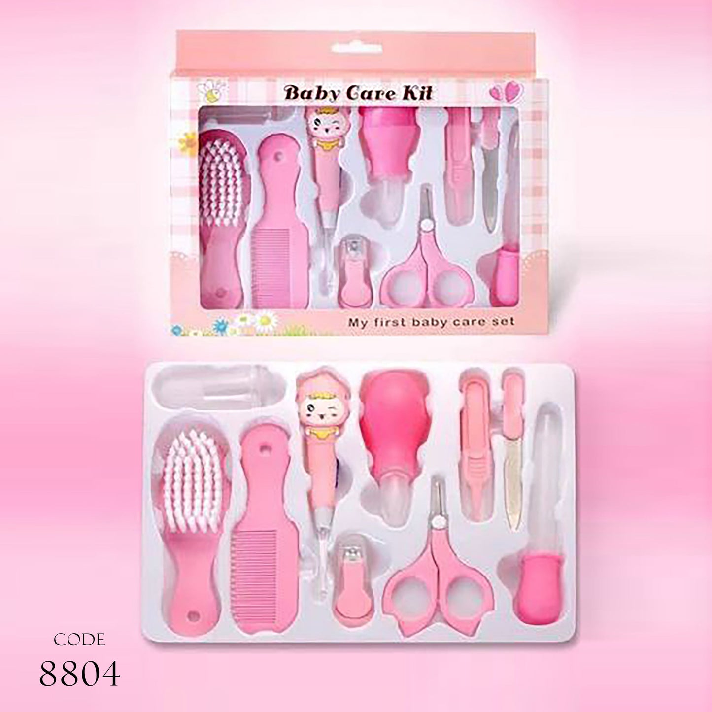 Grooming 8804 10 pieces Pink For Girls