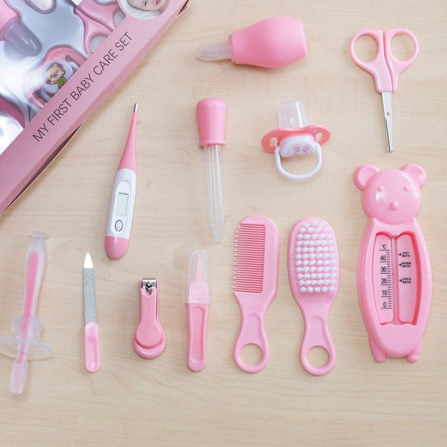 Care Set Code 8913 Set of 13-pieces - Pink color