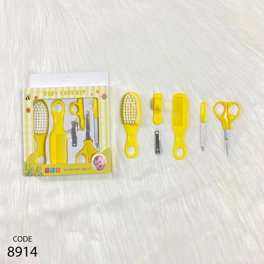 Grooming Kit 8914 Set Of 3 Pieces Yellow For Unisex