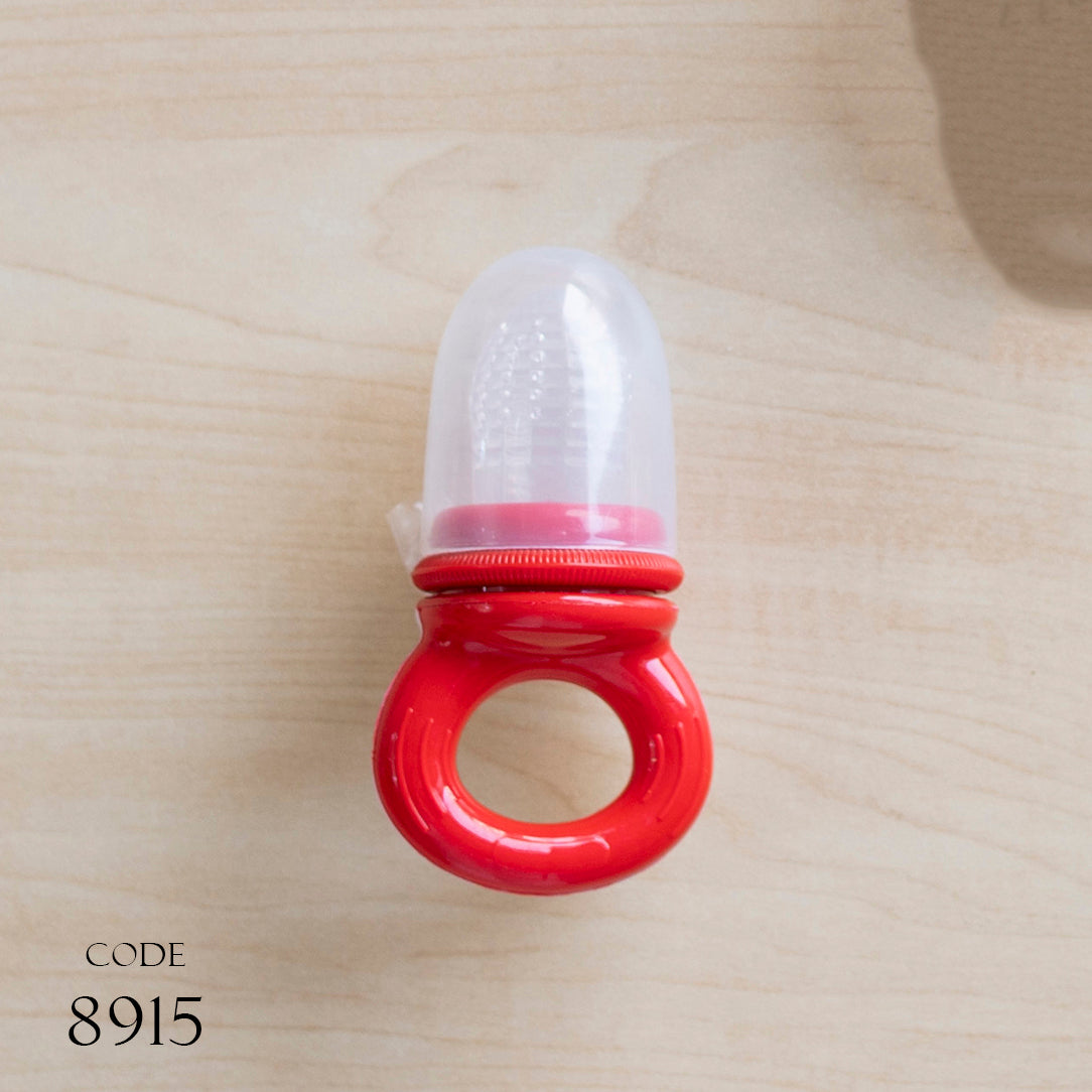 fruits teether 8915 bites for unisex- Red