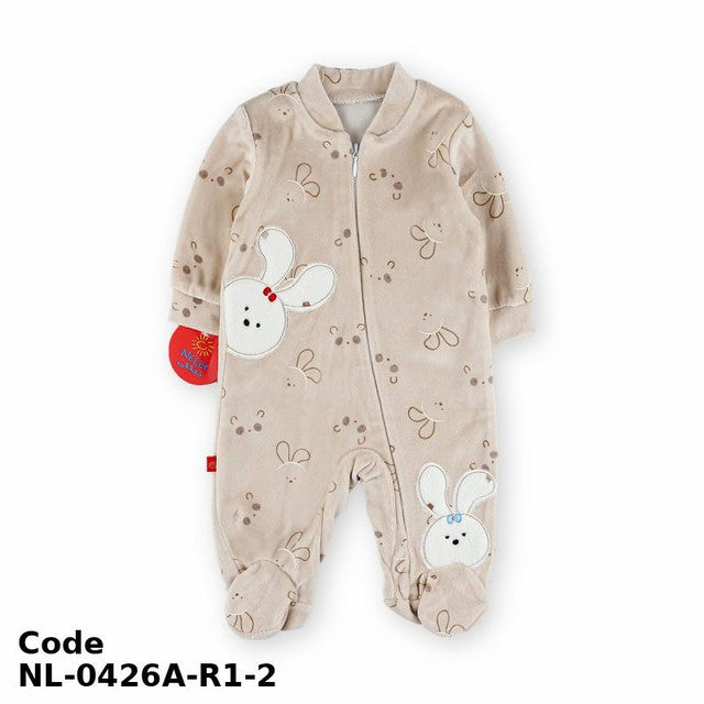 Bodysuit Nl-0426A-R Winter Brown For Boys