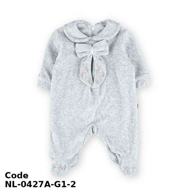 Bodysuit Nl-0427A-G Winter Gray For Girls