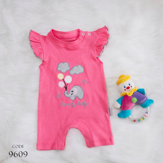 Bodysuit 9609 Cotton for newborn Girls