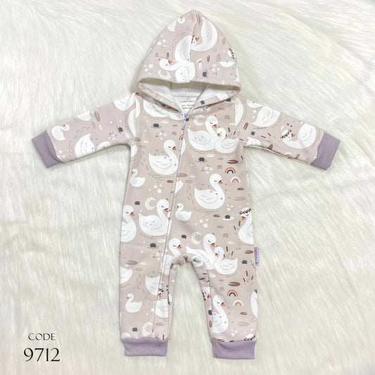 Bodysuit 9712 Milton Cotton Padded Winter Girls