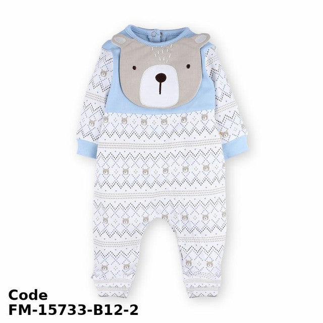 Bodysuit Fm-15733-B Autumn Blue For Boys