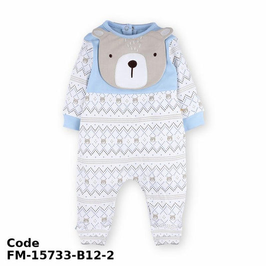 Bodysuit Fm-15733-B Autumn Blue For Boys