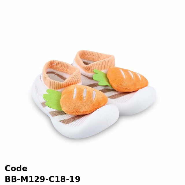 Modern shoes BB-M129-C18-19 Carrot with a flexible silicone sole For Boys