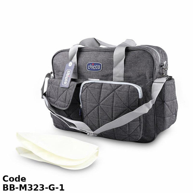 Diaper Bag BB-M323-G Large Dark Gray 40X31 cm