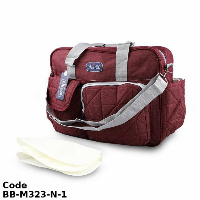 Diaper Bag BB-M323-N Large Dark Red 40X31 cm