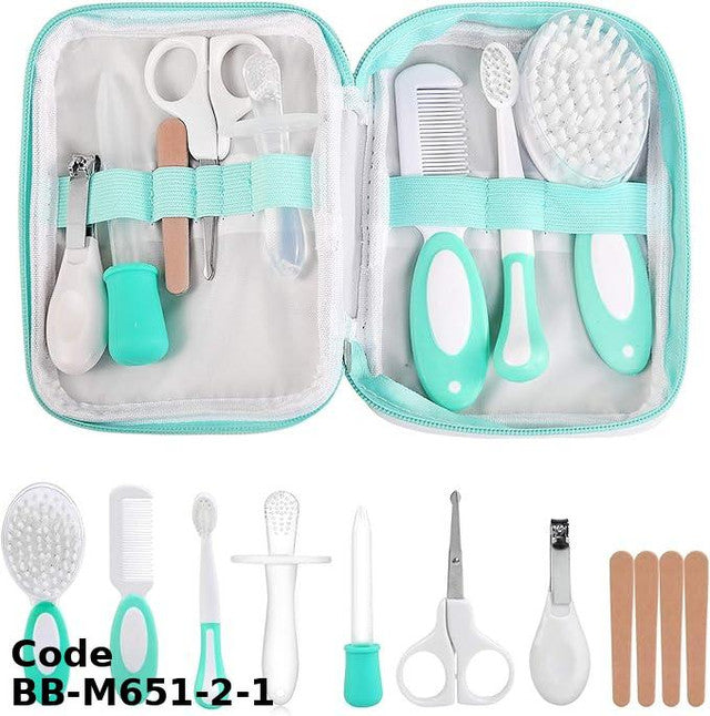 Grooming Kit Bb-M651-2 Chicco Baby Care Set 6 Pieces - Green