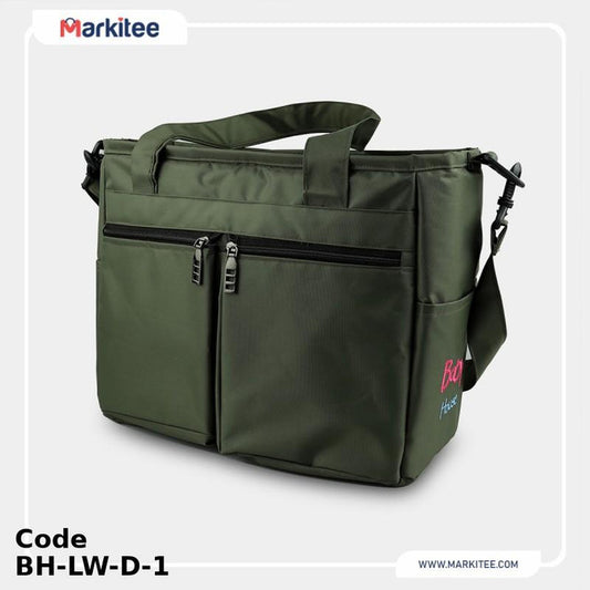 Diaper Bag BH-LW-D Waterproof Shoulder  Dark Green 36X29X16 cm 