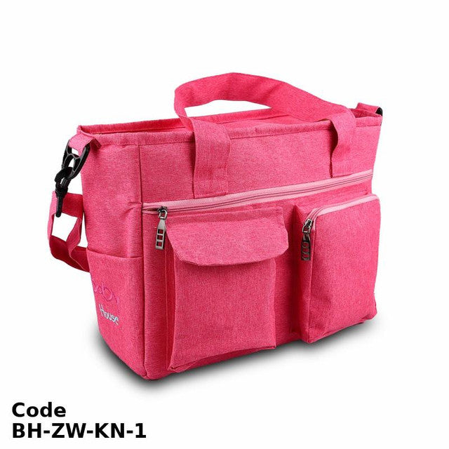 Diaper Bag BH-ZW-KN Waterproof Backpack  Pink Large