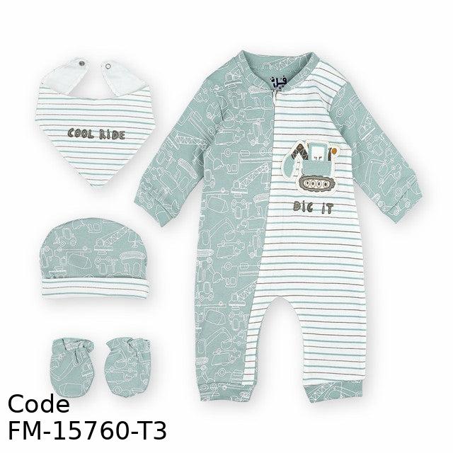 Bodysuit Fm-15760-T Autumn For Boys Turqoise