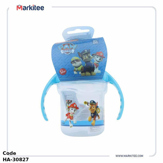 Sippy Cup Ha-30827 Paw Patrol Silicone +10 Months 270 Ml Blue