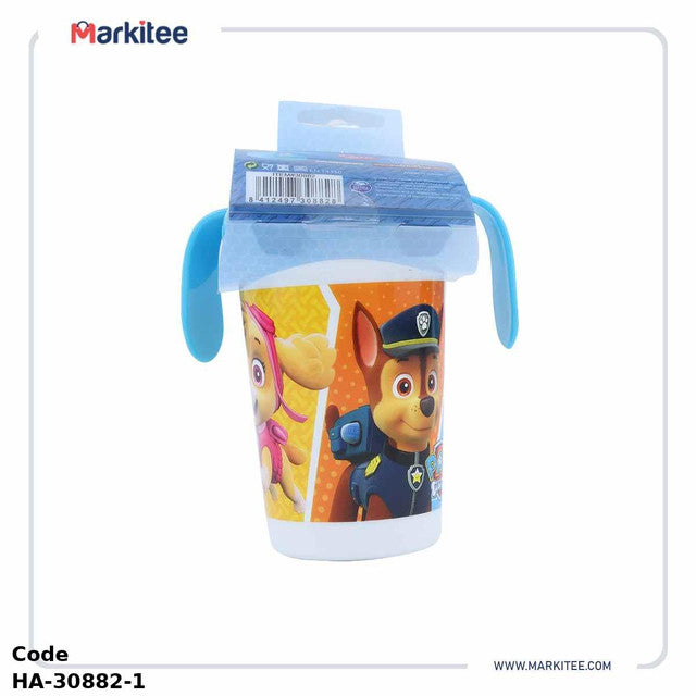 Sippy Cup Ha-30882 Paw Patrol Silicone +10 Months - 380 Ml Blue