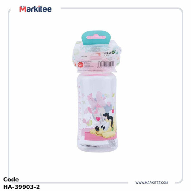 Bottle Feeding Ha-39903 Disney Mickey Mouse +0 Months - 350 Ml Pink