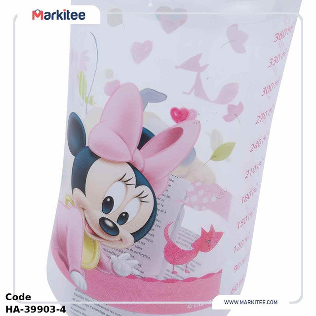 Bottle Feeding Ha-39903 Disney Mickey Mouse +0 Months - 350 Ml Pink