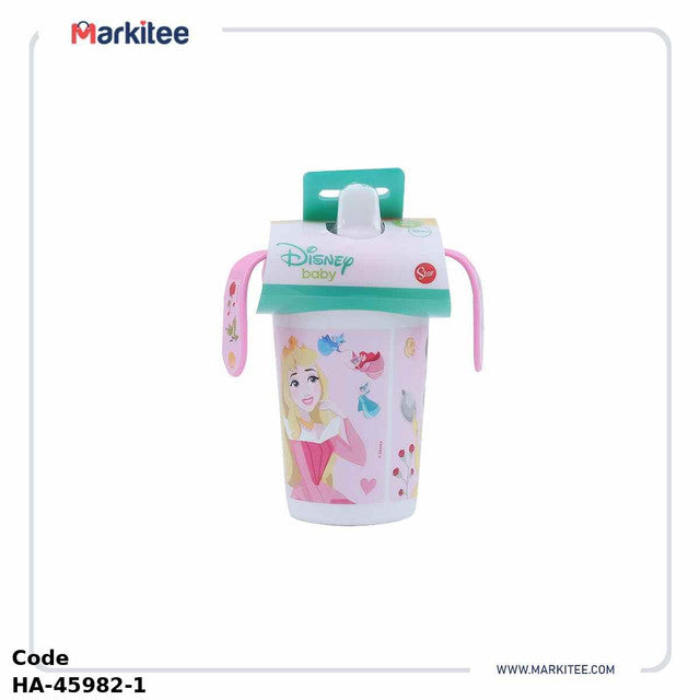 Handled Cup Ha-45982 Disney Princess +10 Months - 295 Ml Pink