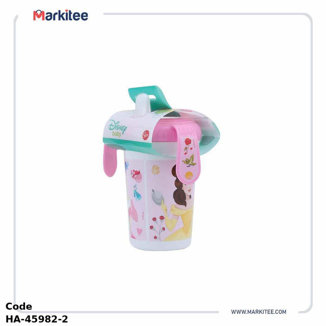 Handled Cup Ha-45982 Disney Princess +10 Months - 295 Ml Pink