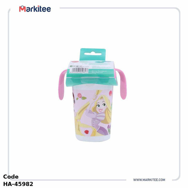 Handled Cup Ha-45982 Disney Princess +10 Months - 295 Ml Pink