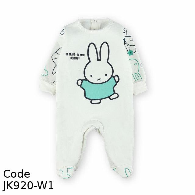 Bodysuit Jk920-W1 Winter Melton Cotton For Boys White