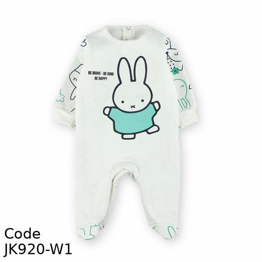 Bodysuit Jk920-W1 Winter Melton Cotton For Boys White