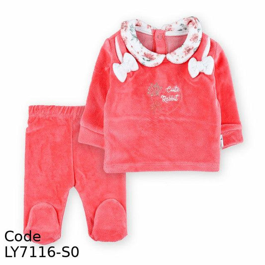 Pajama LY7116-S Velvet (Velour ) Winter Set Simon For Girls