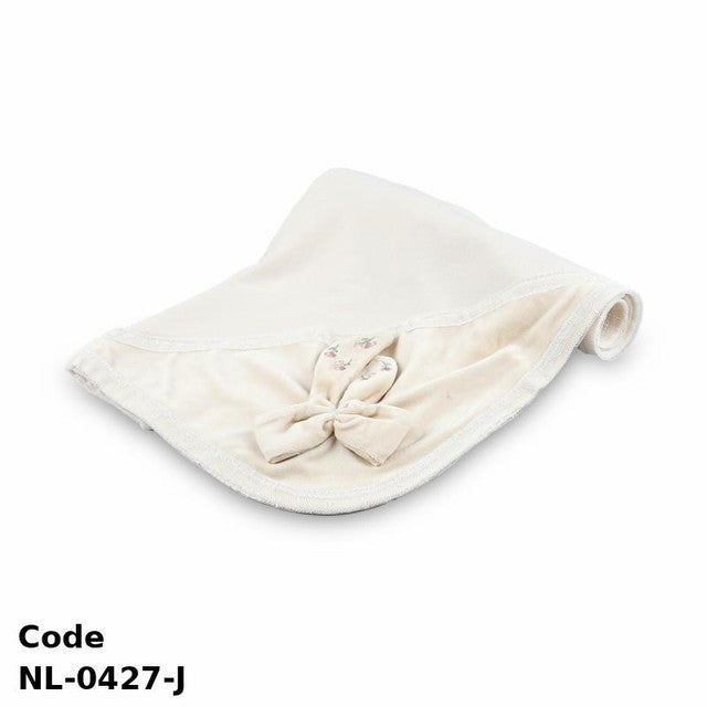 Blanket Nl-0427-J With A Traingle End 73X75 Cm Beige Winter For Unisex