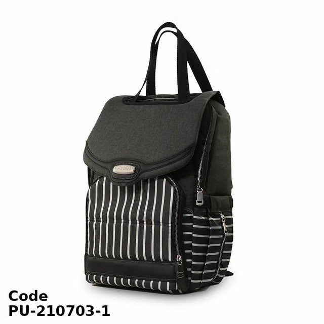 Diaper Bag PU-210703 Premuim Formi Black 46x34x16 cm