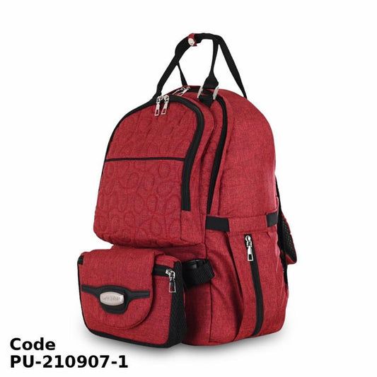 Diaper Bag PU-210907 Premium Go  Red 48X33 cm