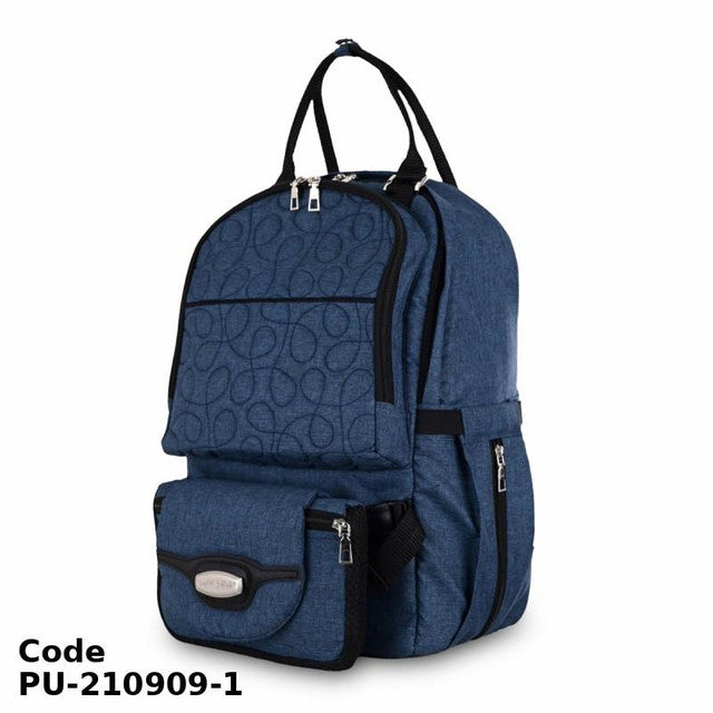 Diaper Bag PU-210909 Premium Go  Navy-Blue 48X33 cm