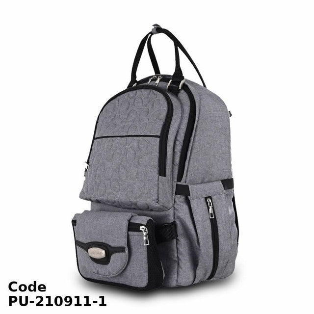 Diaper Bag PU-210911 Premium Go  Gray 48X33 cm