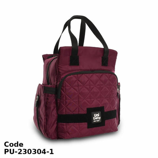 Diaper Bag PU-230304 femi Burgendy 37X32 cm 