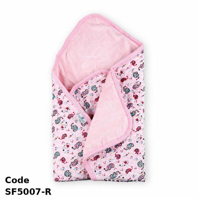 Plush Blanket Sf5007-R Two-Layer 110X90 Cm Rose Winter For Unisex