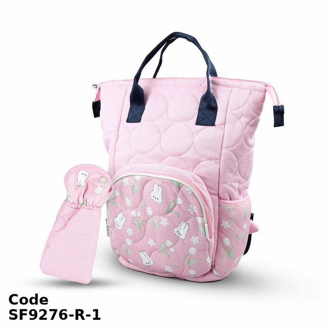 Diaper Bag SF9276-R kapton material Pink 38X47 cm