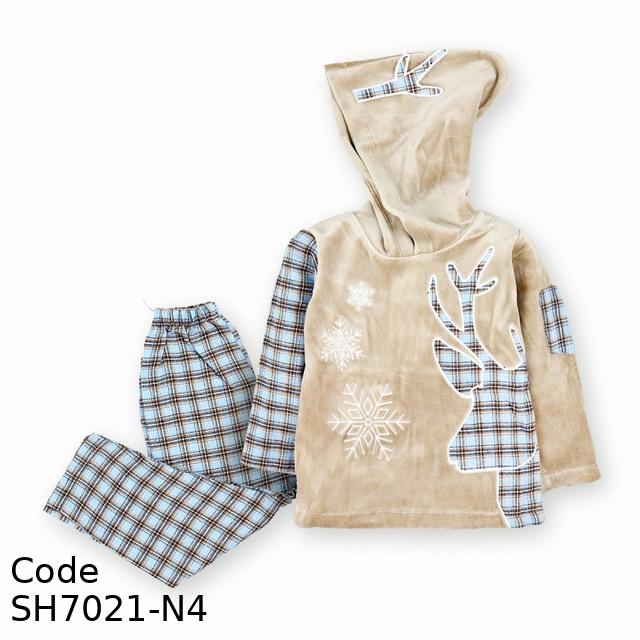 Baby Shoora SH7021-N Winter Pajama 2 pieces for unisex