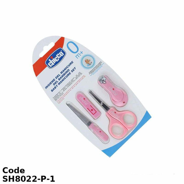 Grooming Kit Sh8022-P Babies' Nail Care Set From Chicco - Pink