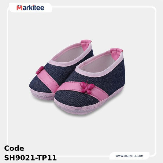 shoes Flat Soft SH9021-TP11 casual with bowknot For Girls