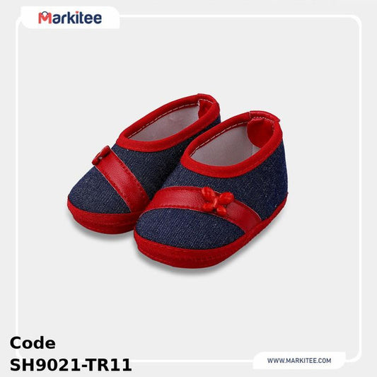 shoes Flat Soft SH9021-TR11 casual with bowknot For Girls