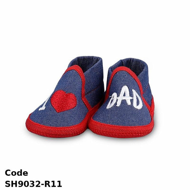 shoes Flat Soft SH9032-R11 I love Dad For Boys