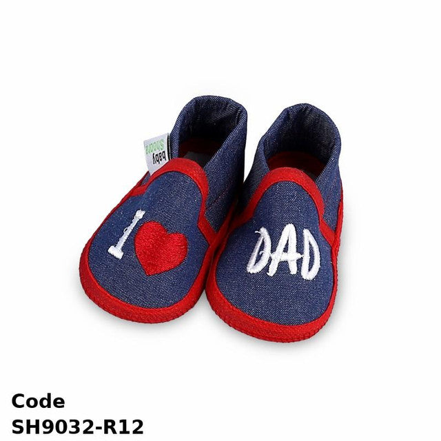 shoes Flat Soft SH9032-R11 I love Dad For Boys