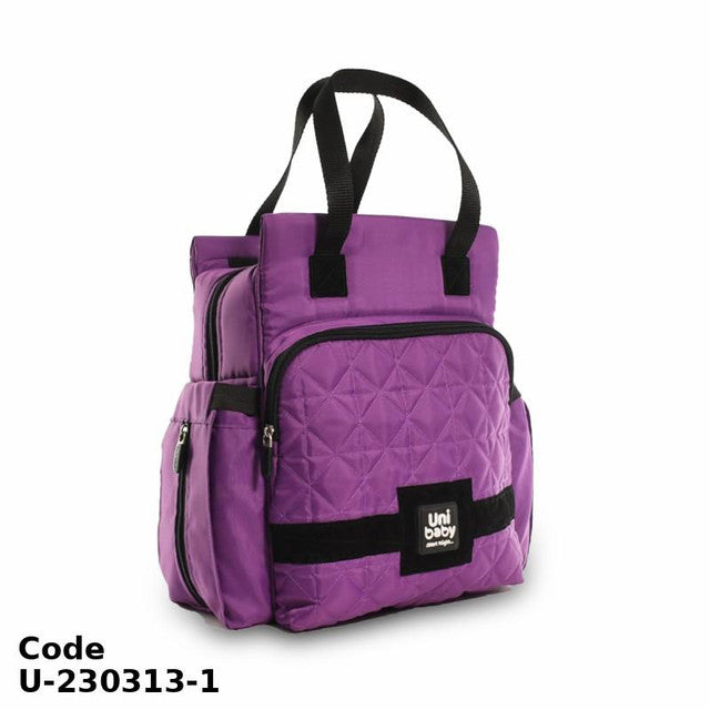 Diaper Bag U-230313 femi Purple 38X30X11 cm