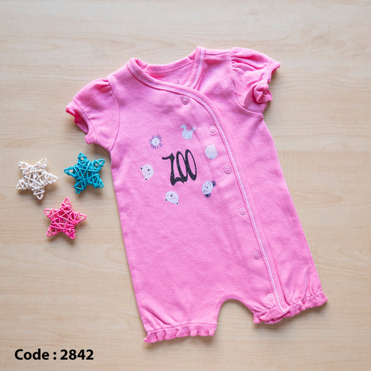 New Born Cotton Bodysuit Girls